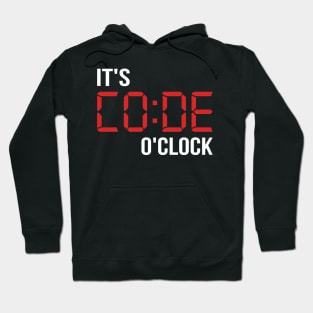 Code O Clock Software Developer IT Fun Gift Hoodie